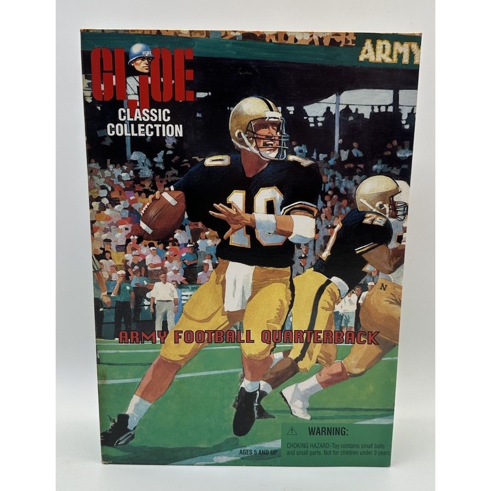 GI JOE ARMY FOOTBALL QUARTERBACK 12" ACTION FIGURE CLASSIC COLLECTION HASBRO
